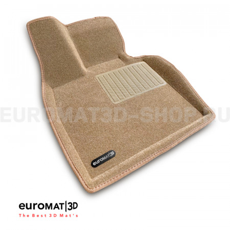 Текстильные 3D коврики Euromat3D Business в салон для Bmw X6 (E71) (2008-2014) № EMC3D-001212T Бежевые Текстильные 3D коврики Euromat3D Business в салон для Bmw X6 (E71) (2008-2014) № EMC3D-001212T Бежевые