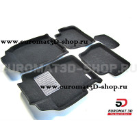Текстильные 3D коврики Euromat3D Business в салон для Mazda 6 (2003-2007) № EMC3D-003405