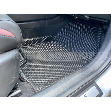 3D коврики Euromat3D EVA в салон для Geely Coolray (2019-) № EM3DEVA-001407