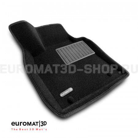 Текстильные 3D коврики Euromat3D Business в салон для Mazda CX-30 (2021-) № EMC3D-003400