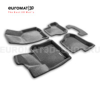 Текстильные 3D коврики Euromat3D Business в салон для Seat Altea (2005-2009) № EMC3D-004502G Серые Текстильные 3D коврики Euromat3D Business в салон для Seat Altea (2005-2009) № EMC3D-004502G Серые