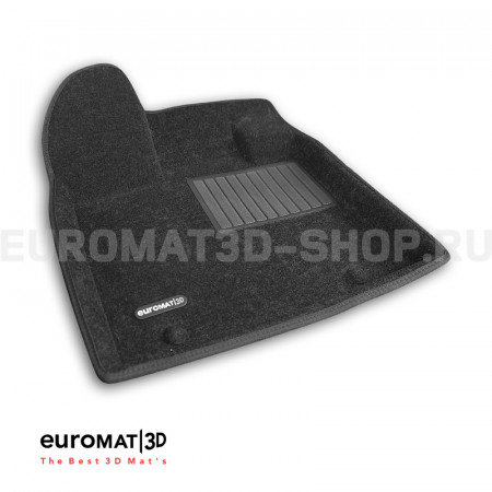 Текстильные 3D коврики Euromat3D Business в салон для Geely EX5 (2025-) № EMC3D-001447